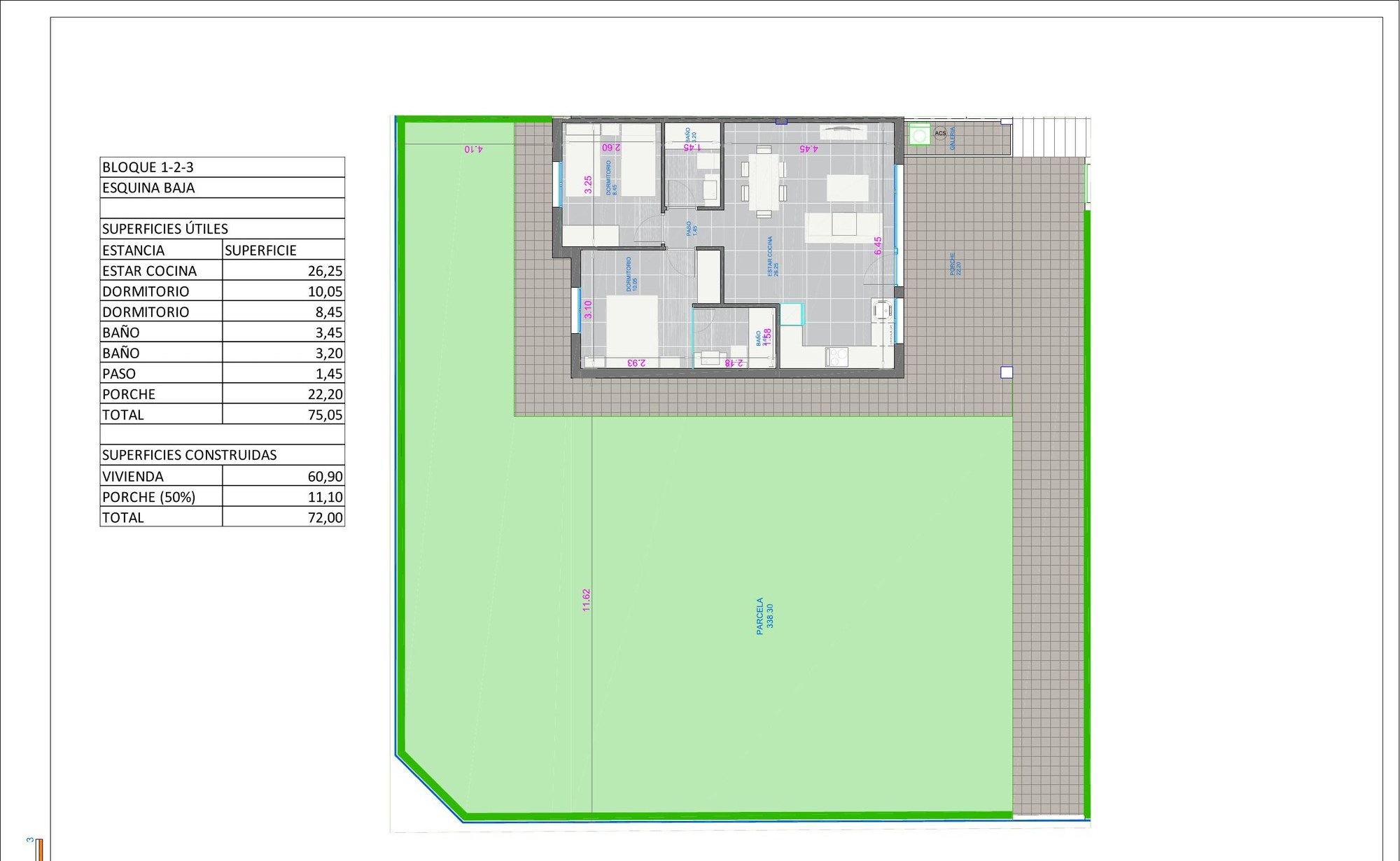 Floor plans — Thiar Village V 3