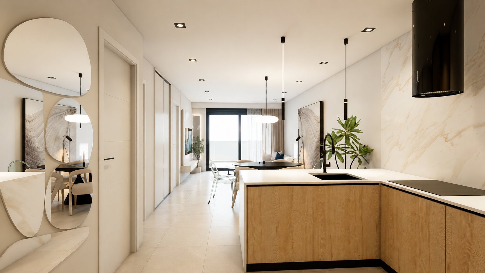 First floor · 2 bedrooms · 2 bathrooms in Pilar de la Horadada, Costa Blanca Sur